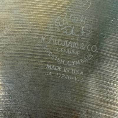 OG!! EARLY HAMMERING 20” Zildjian K Ride 2628g image 8
