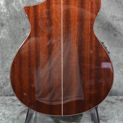 Ibanez AEWC32FM Acoustic-Electric Guitar Amber Sunset w/ FREE Same Day Shipping image 4