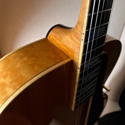 Naoto Odashima 17" Acoustic Archtop Quilted Maple Ezo Spruce image 8