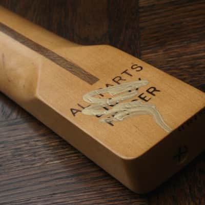Aged Allparts Tele Neck Nitro Relic Rolled Fingerboard Edges Licensed by Fender Telecaster TMO-C Fits MJT image 5