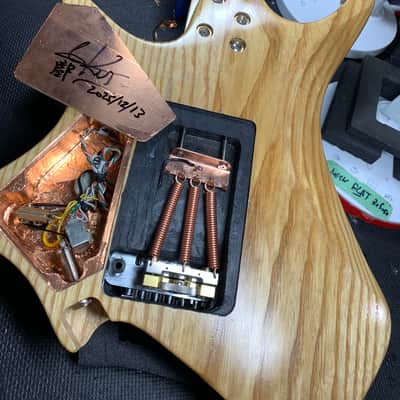 Impossible@guitar 7 strings With Sophia CSL 2:92 Seven 2026 - Avatar Green + GHOSTFIRE BULLET 3.0 HIGH-END SUPER THICK PADDED GIGBAG Safe Shipping image 4