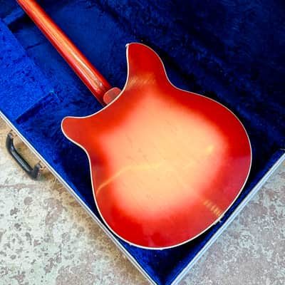 Rickenbacker 365 1966 - Fireglo original vintage USA 360 vibrato stereo image 10