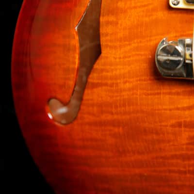PRS McCarty Hollowbody Dark Cherry Sunburst Electric Guitar 1998 Pre-Owned image 9