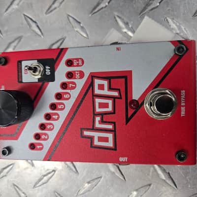 DigiTech Drop Compact Polyphonic Pitch-Shifter 2010s Red image 8