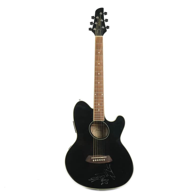 Ibanez Talman TCY10BK 1204 Owned by Frank Iero image 1