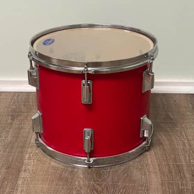 Pearl Export EX 12"x10" Rack Tom Drum Late 1980's - Coral Red image 2