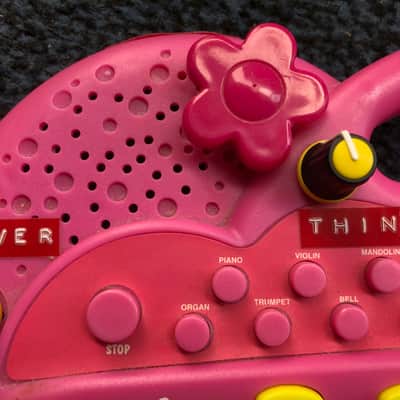 Bontempi Barbie Keyboard heavy circuit bent super RARE by Bogus Noise 2000´s Pink image 3
