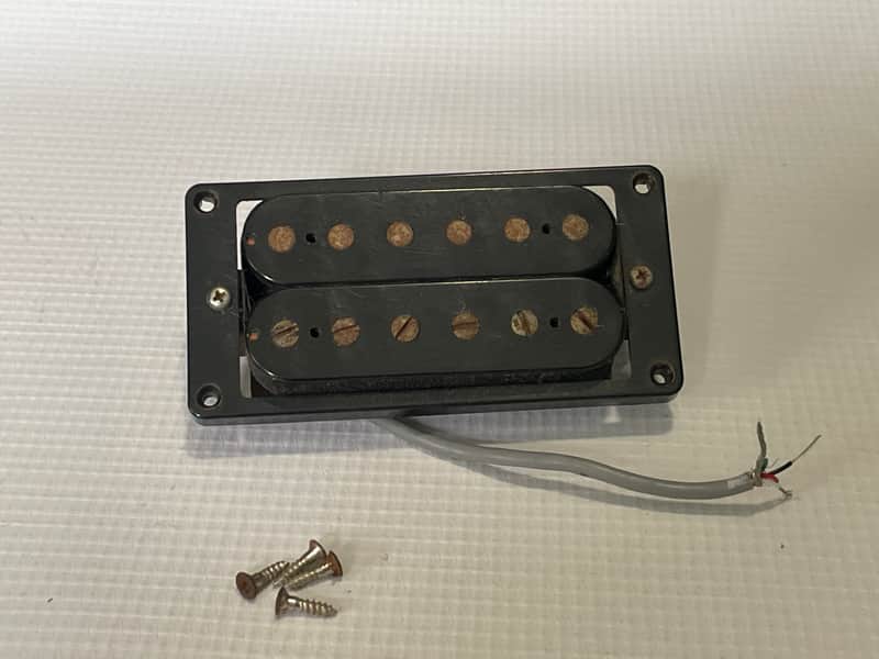 1986-87 Japan Kramer Focus 1000 Model Guitar Alnico Bridge Humbucker Pickup w/ Ring 9k image 1