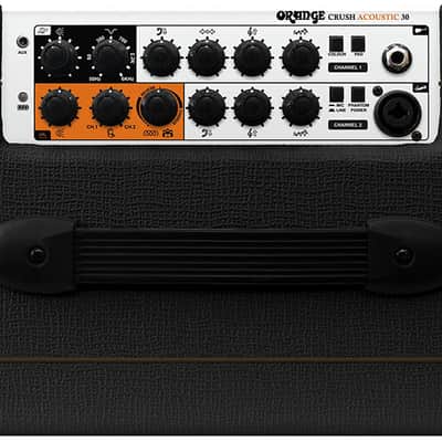 Orange Crush Acoustic 30 1x8 Acoustic Combo Amp Black image 7