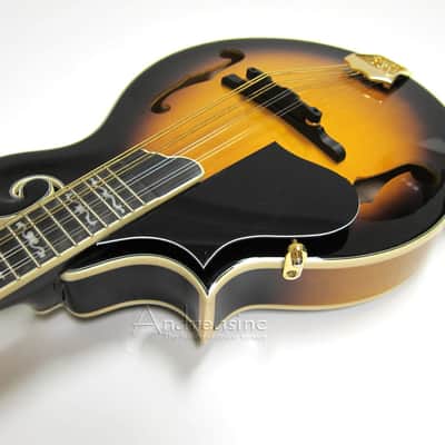 Left Hand F-Style Mandolin w/ Hard Case image 3