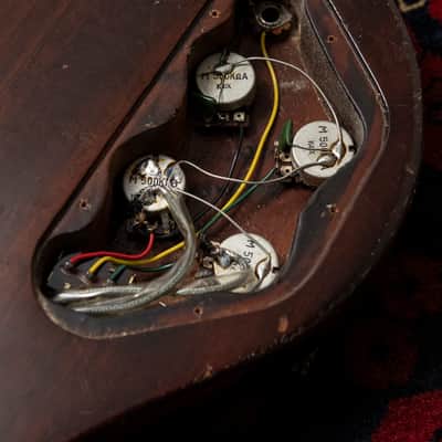 1974 Greco RW-700 Ron Wood Artist Model, Sunburst, Gold Hardware, FujiGen image 25