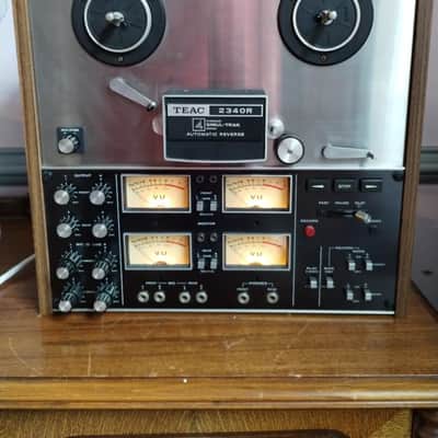 TEAC A 2340r to reel to reel, in very good condition serviced - 1970's image 1