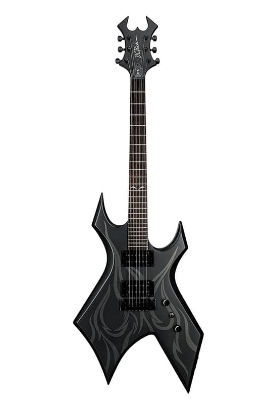 B.C. Rich KKW30-GFS Kerry King Signature Warlock Ghost Flame Satin image 1