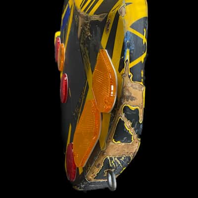 EVH Striped Series Bumblebee black and yellow 2019-2020 Judah Guitars Frankenbee Bumblestein mod image 7