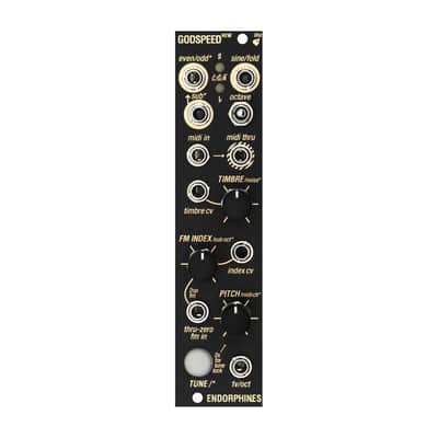 Endorphin.es NEW Godspeed Auto-Tuning Thru-Zero VCO (Black)