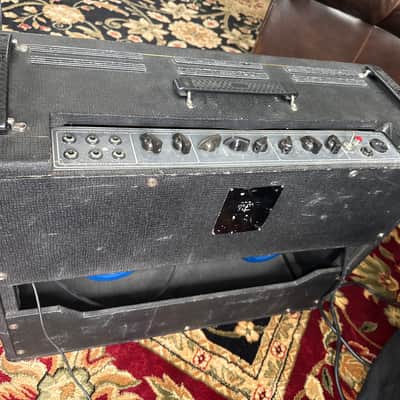 Vox AC-30/6 Twin Top Boost 30-Watt Guitar Combo Black with Black Diamond Cloth image 2