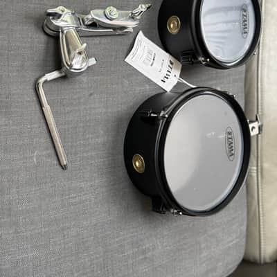 Tama MT68STBK Metalworks "Effect" Series 6/8" Mini-Tymp Set 2021 - Present - Matte Black image 4