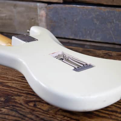 Custom Shop 1969 '69 Stratocaster Reverse Headstock NOS 2010 - White image 7