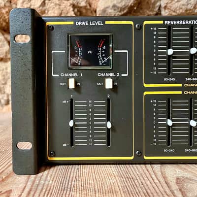 fully serviced Tapco 4400A Reverberation System - dual spring reverb with EQ / 4400 image 5