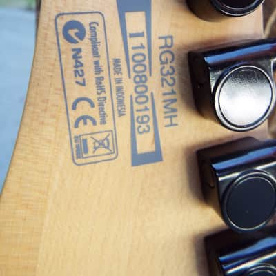 Ibanez RG Wizard neck, bound rosewood fretboard, NON-locking nut slot, with tuners image 3