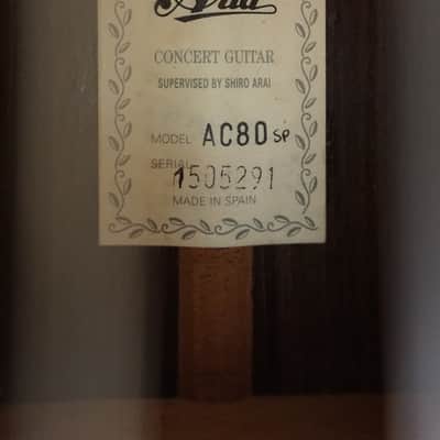Aria AC80 SP Made in Spain Classical Guitar image 8