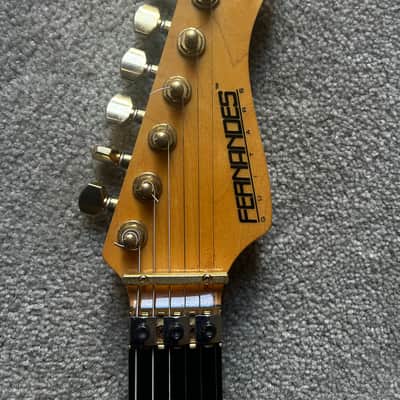 Fernandes FR-155S Revolver HSH MIJ Superstrat - insane specs - 15mm flame maple cap! image 12