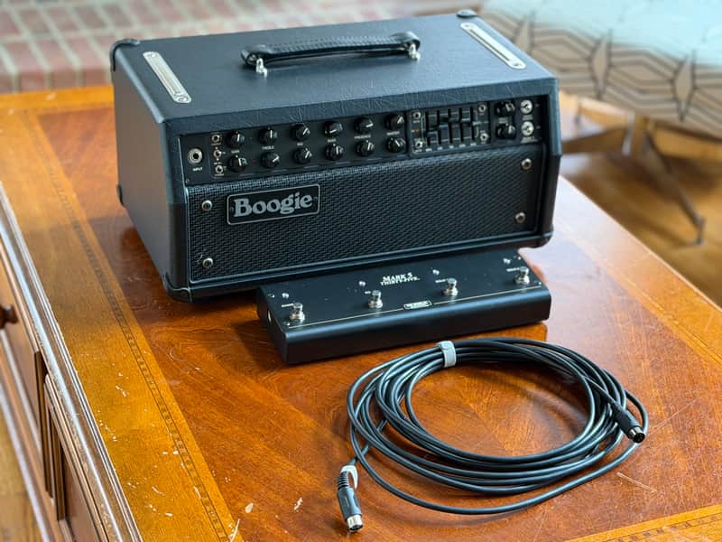 Mesa Boogie Mark Five: 35 35-watt Tube Amplifier Head - Black Bronco image 1