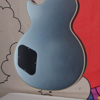 Epiphone Jared James Nichols "Blues Power" Les Paul Custom Electric Guitar - Aged Pelham Blue image 8