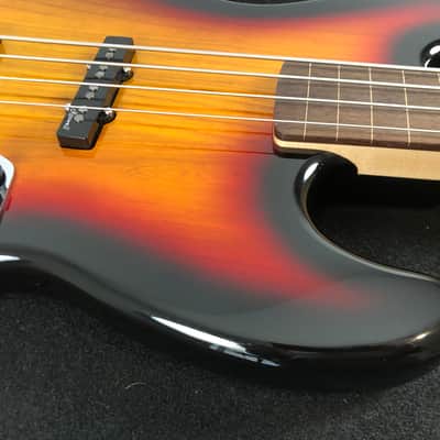 Harley Benton JB-40FL SB FRETLESS Sunburst 4-String Bass image 7