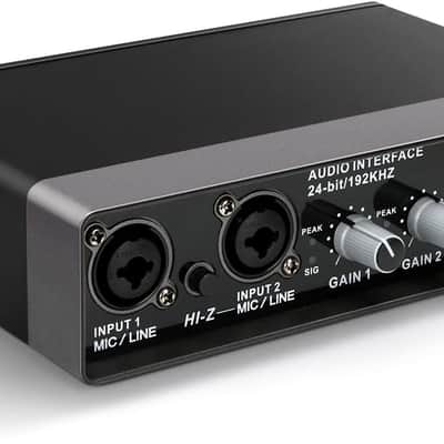 USB Audio Interface for Recording Music, AudioBox Mic Preamps 48v 2 Channel for Streaming and Podcasting Recording image 1