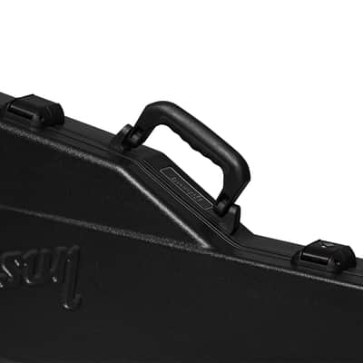 Gibson Deluxe Protector Case Les Paul Black/Blue Interior image 2