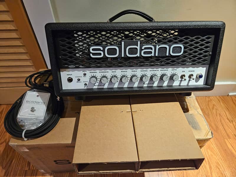 Soldano SLO-30 Classic 30-Watt Guitar Head 2020 - Black image 1