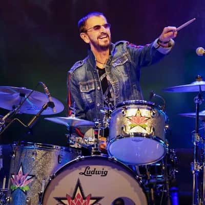 Ringo Starr's Stage Played and Signed  14" Remo Snare Drum Head. Authenticated! image 4