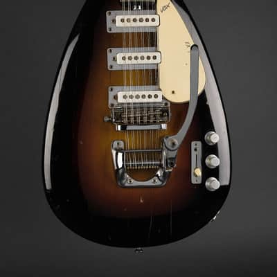 1966 Vox V223 Mark XII 'Teardrop' Sunburst image 1