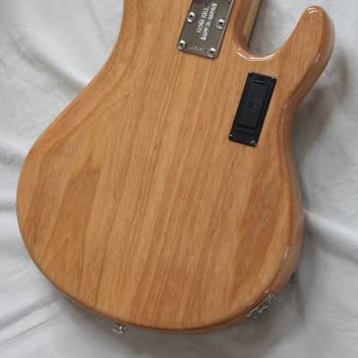 Ernie Ball Music Man StingRay 5 H Left Handed Lefty 5 String Electric Bass - Natural Gloss Finish image 13