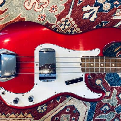 Fender Precision Bass 1966 Candy Apple Red image 1