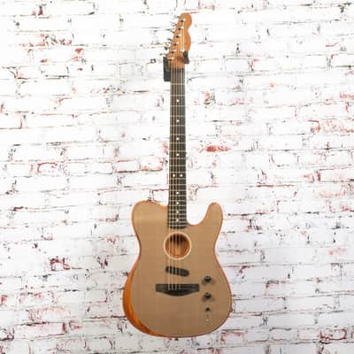Fender - 2020 American Acoustasonic Telecaster Sonic Gray w/Bag - USED image 3