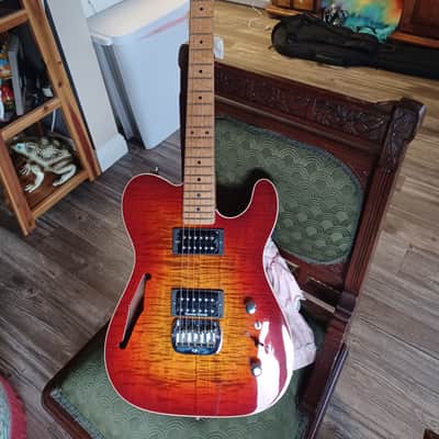 2005 G&L USA ASAT Semi Hollow - Cherryburst 6.5lbs image 16