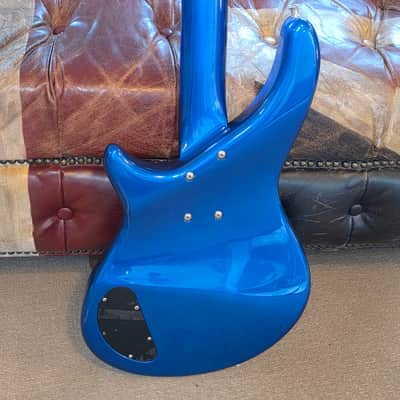 ESP Custom Shop Horizon Bass "The Smurf" Precision Jazz PJ Bass Guitar image 18