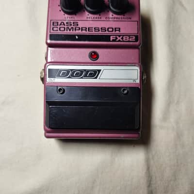 DOD FX-82 Bass Compressor Bass Guitar Effect Pedal image 7