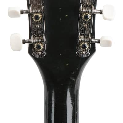 1950's Harmony Roy Smeck Stratotone H7208 Natural w/ Black Back & Sides image 4