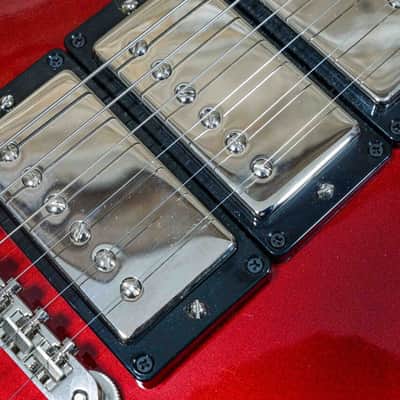 Gibson Custom SG Standard Fat Neck 3-Pickup - Sparkling Burgundy image 11