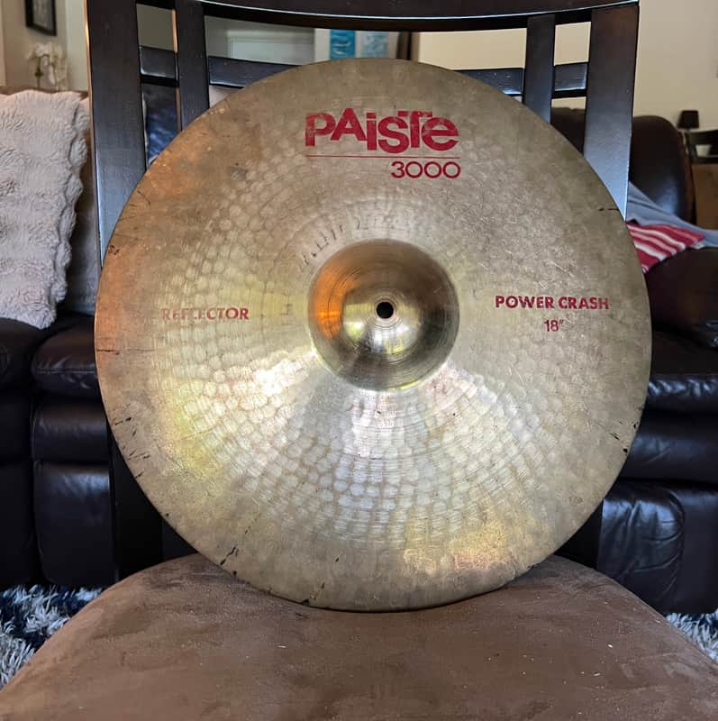 Paiste 3000 18” Reflector Power Crash 1988-1995 image 1