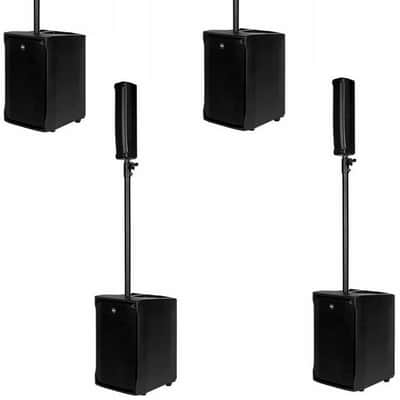 4x RCF EVOX J8 Active 2-Way Portable Column Line Array System 1400 Watt Speakers image 1