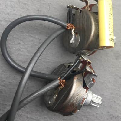 1959 DeArmond Pickup Harness w/Orig. Centralab Pots SEE VIDEO CLIP image 6