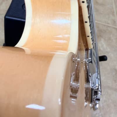 Vintage VSA500PM ReIssued Semi-Hollow Electric Guitar – Natural Maple – M20330398 image 11