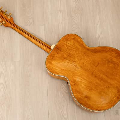 1941 Epiphone DeLuxe Pre-War Vintage Archtop Acoustic Guitar Blonde w/ Case image 14