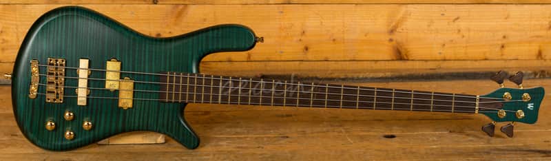 warwick custom shop streamer LX ワンオーナー品 Warwick Custom Shop Streamer LX 5-String Bass Petrol Green NAMM