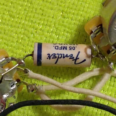 Fender American Vintage AV II 1951 Telecaster ~ CTS POTS & 3-Way Switch Wiring Harness image 3