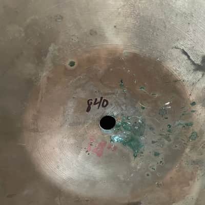 Ludwig Standard 600g /Stanople Marching 800g 14" hi hat pair 1960's - silver/nickel image 5